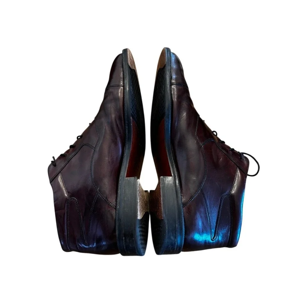 Johnson And Murphy ankle these leather